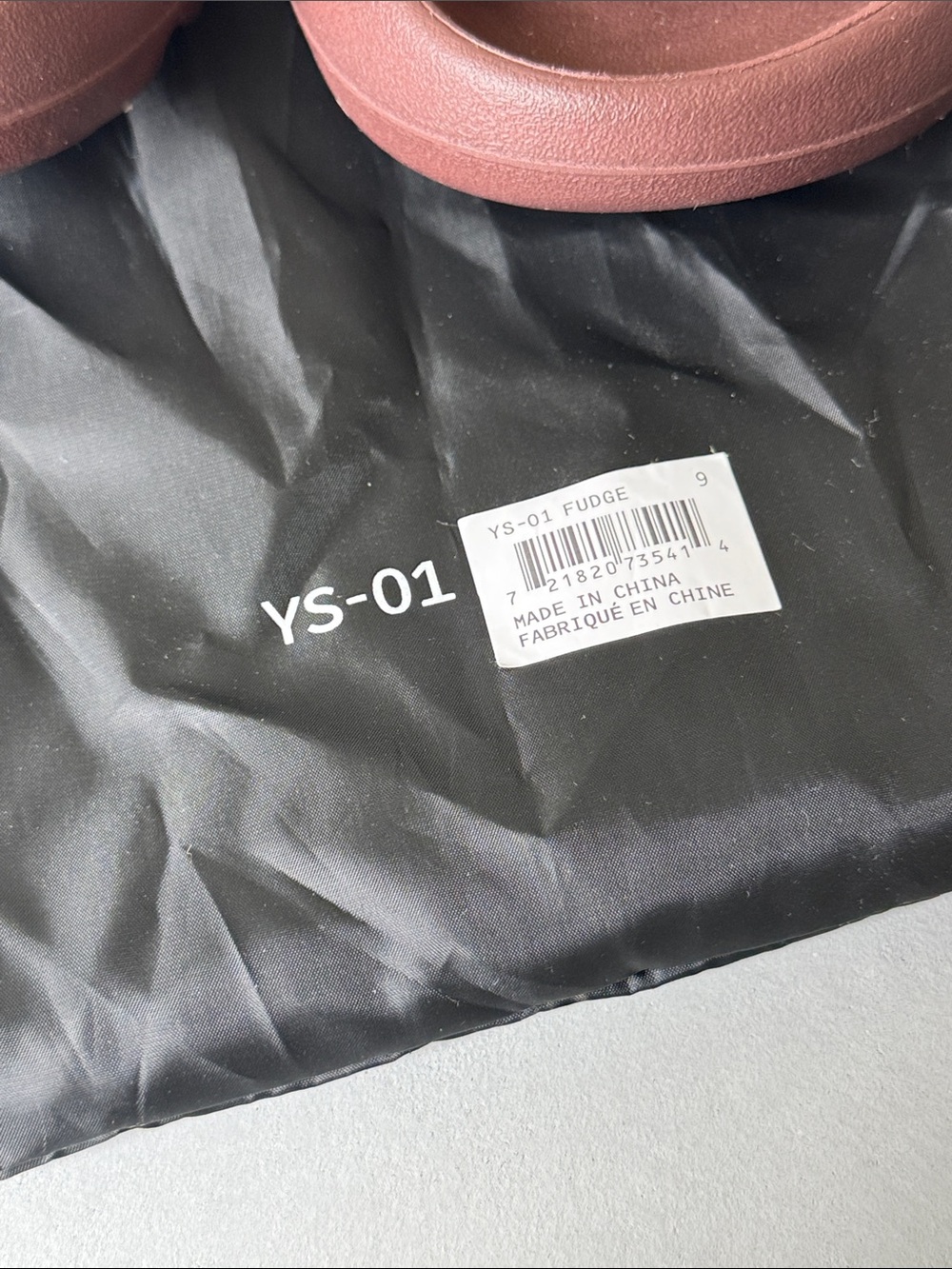 NWT YEEZY YZY YS-01 FUDGE BROWN SLIDES SZ 8, 9 - Picture 3 of 7